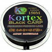 Kortex Black Carp d-0,60 мм, L-150 м, цвет чёрный, разрывная нагрузка 7,30 кг (6 шт/упак)